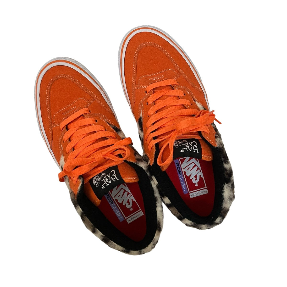 VANS×Supreme Leopard Half Cabスニーカー508357 508357