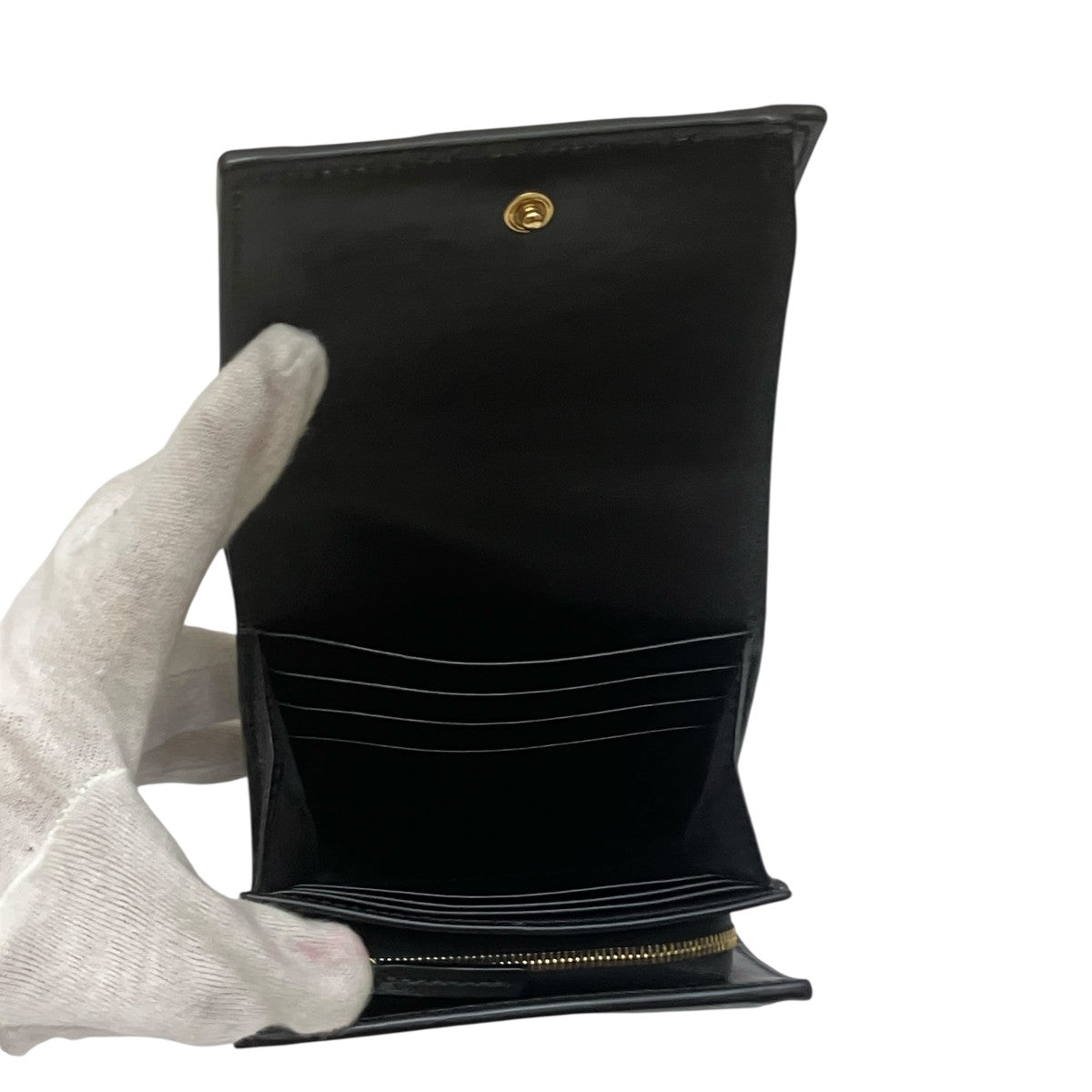 GUCCI(グッチ) GGマトラッセ3つ折り財布723799 723799 ブラック