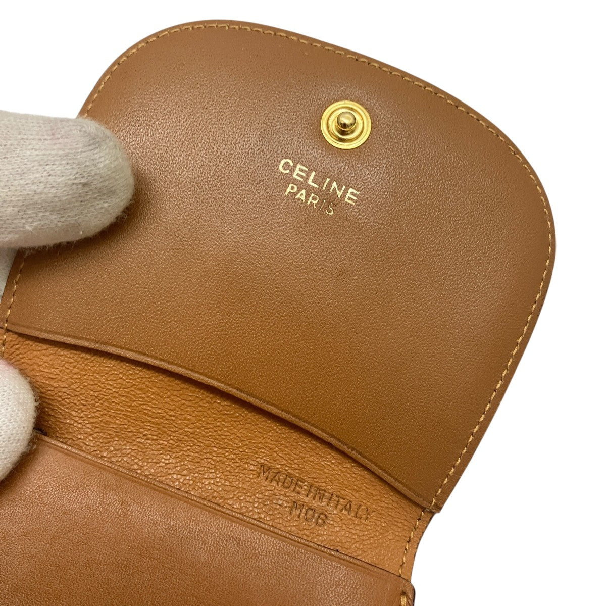 セリーヌ　フラグメント、コインケース　マカダム柄 CELINE セリーヌ マカダム 丸型コインケース | Vintage Closet 2022
