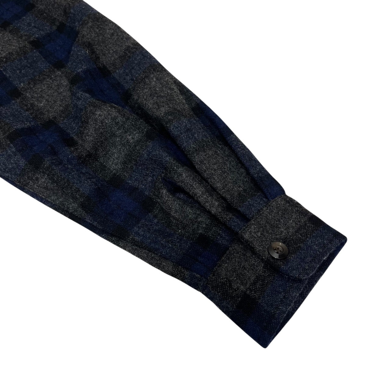 KAPITAL(キャピタル) Wool Check Wrangle Collar Board Shirt