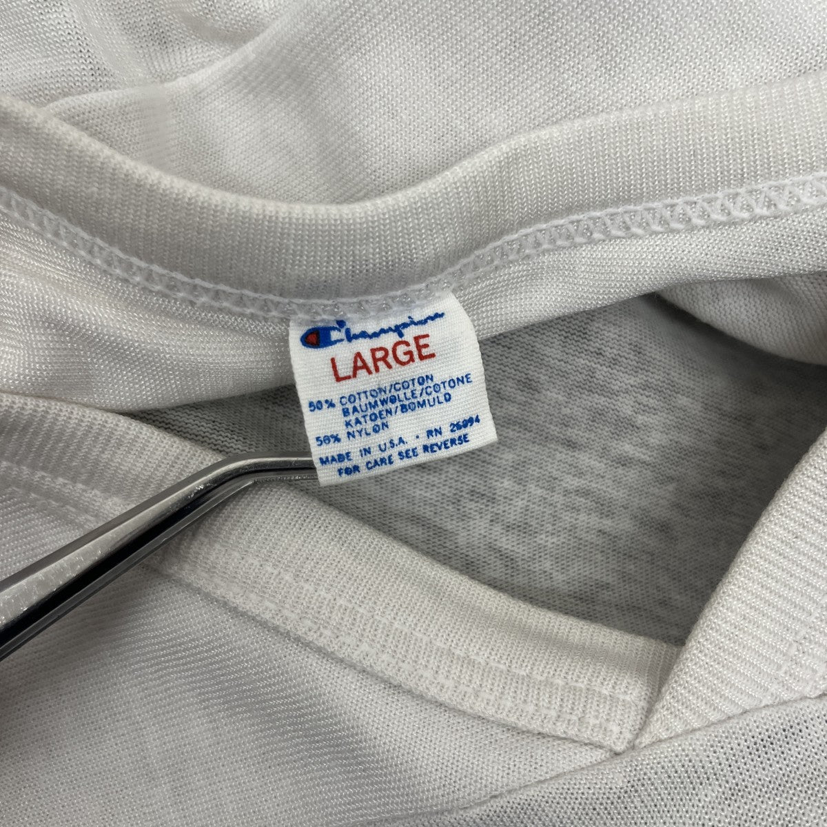 Champion 80’ｓ Vintageフットボールシャツ 古着・中古-4枚目のアイテム画像