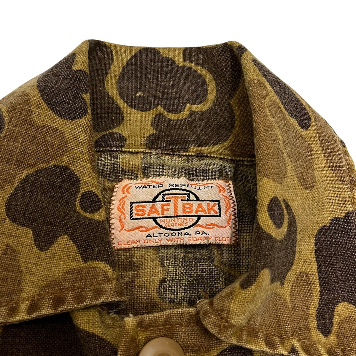 SAFTBAK(サフトバック) 70S vintageハンティングジャケット ベージュ