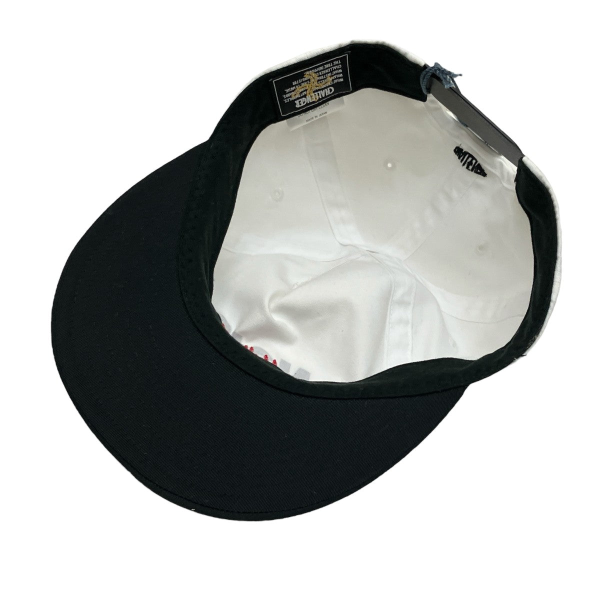 CHALLENGER　NOISE CAP　WHITE☓BLACKチャレンジャー CHALLENGER NOISE CAP WHITE☓BLACKチャレンジャー - メルカリ