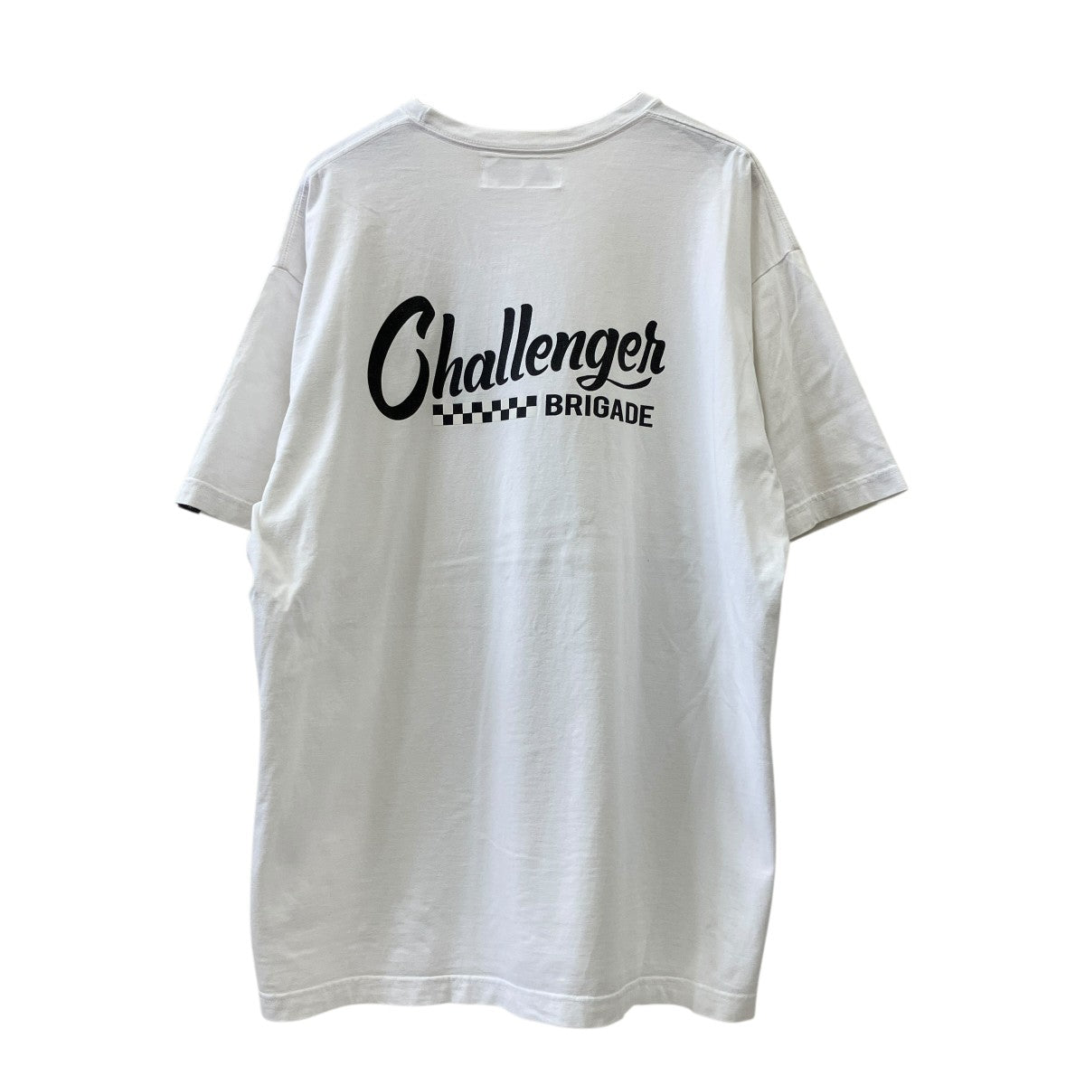 CHALLENGER CHECKER LOGO TEECLG-TS 025-002 古着・中古-2枚目のアイテム画像
