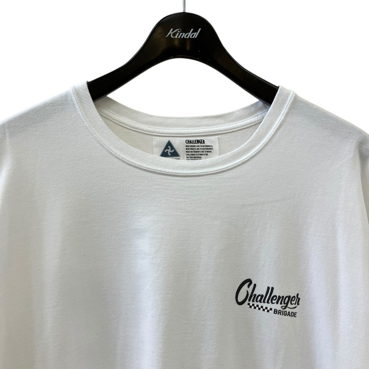CHALLENGER CHECKER LOGO TEECLG-TS 025-002 古着・中古-3枚目のアイテム画像