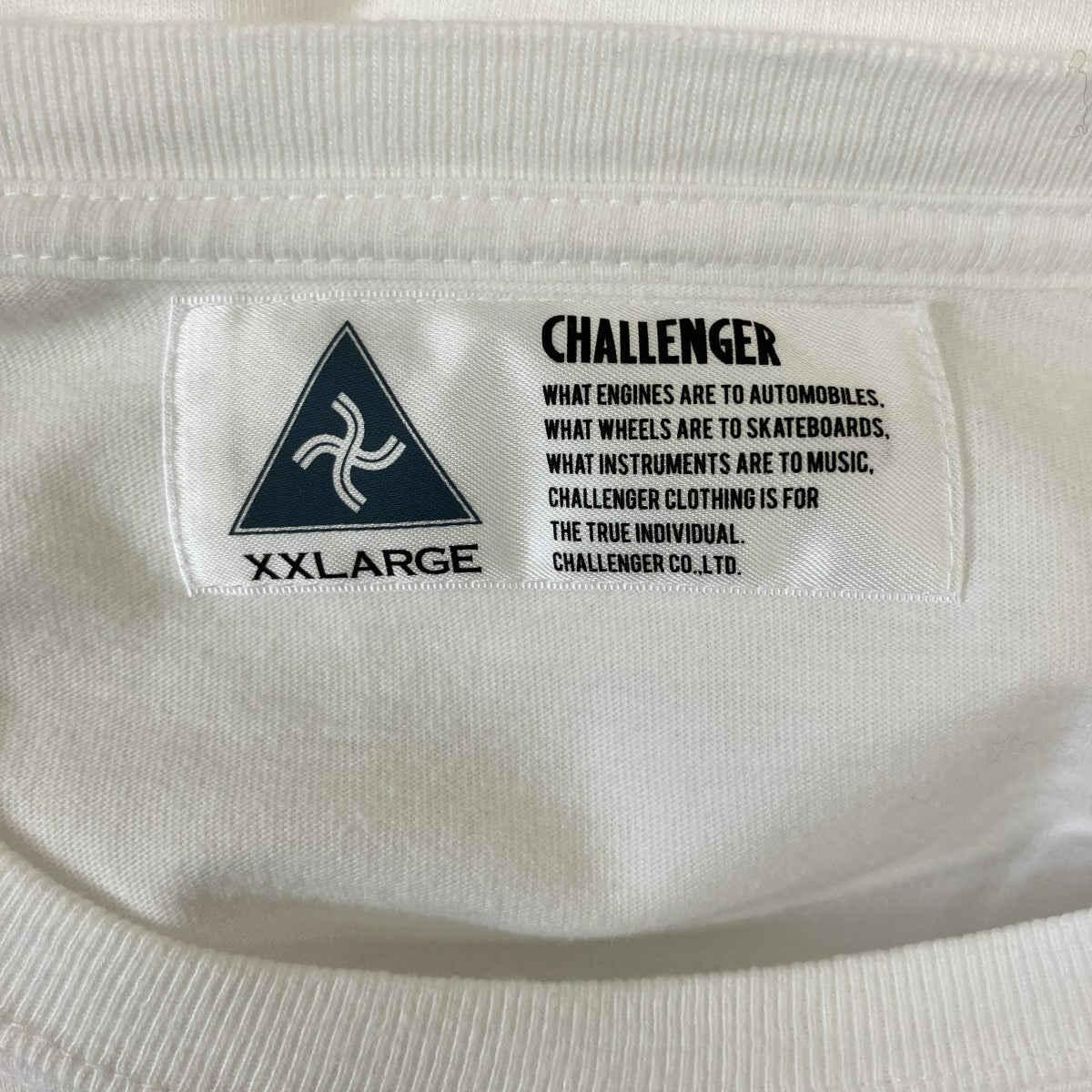 CHALLENGER CHECKER LOGO TEECLG-TS 025-002 古着・中古-5枚目のアイテム画像