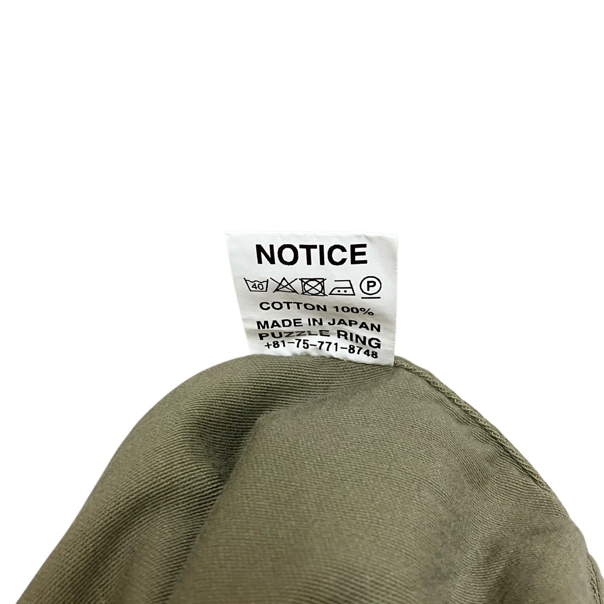 極美品　SASSAFRAS カバーオール オリーブグリーン S SASSAFRAS 未使用 ササフラス DIGS CREW TUBE COAT 60/40 SF