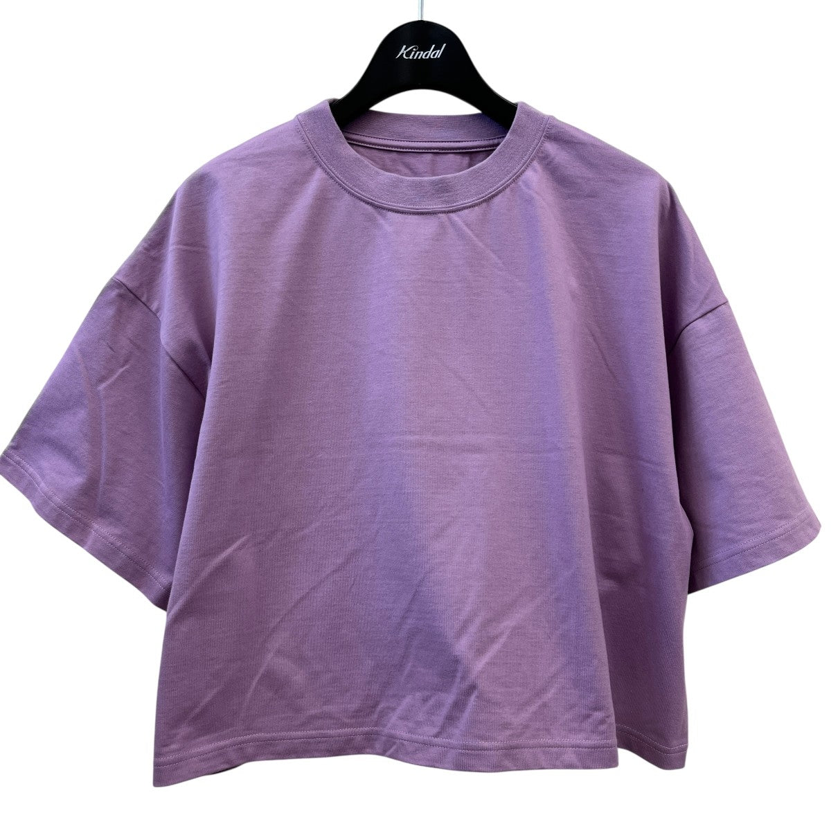 HYKE 25SSCROPPED SHORT-SLV TEE半袖Tシャツ251-12378 古着・中古-1枚目のアイテム画像