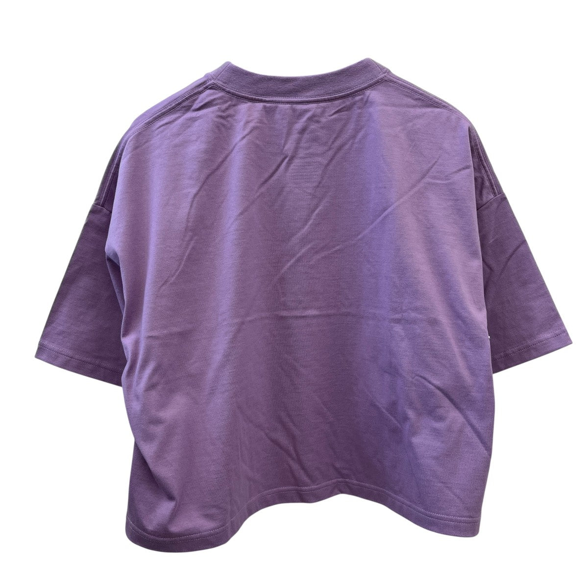 HYKE 25SSCROPPED SHORT-SLV TEE半袖Tシャツ251-12378 古着・中古-2枚目のアイテム画像