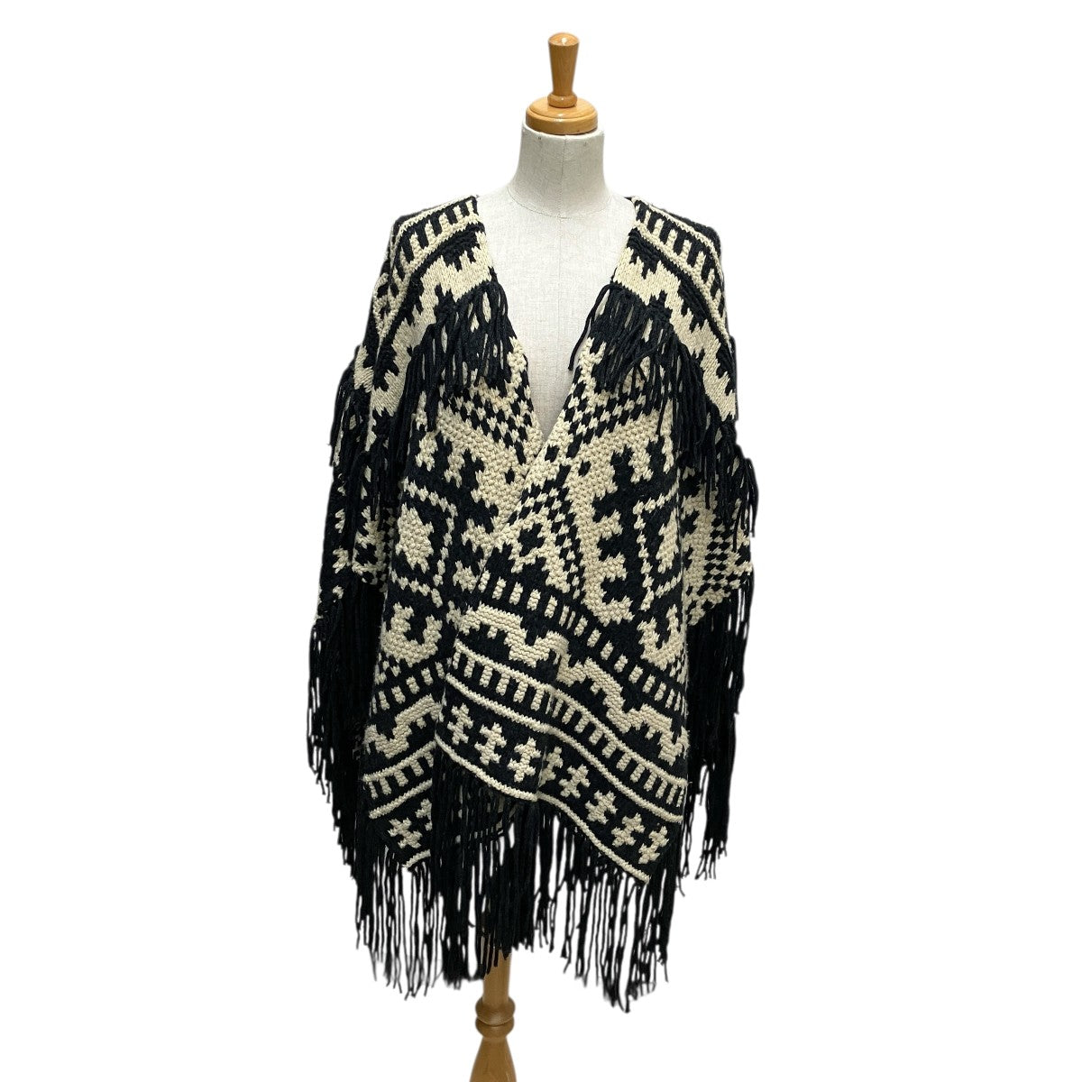 RRL(ダブルアールエル) カシミヤ混ハンドニットネイティブ柄