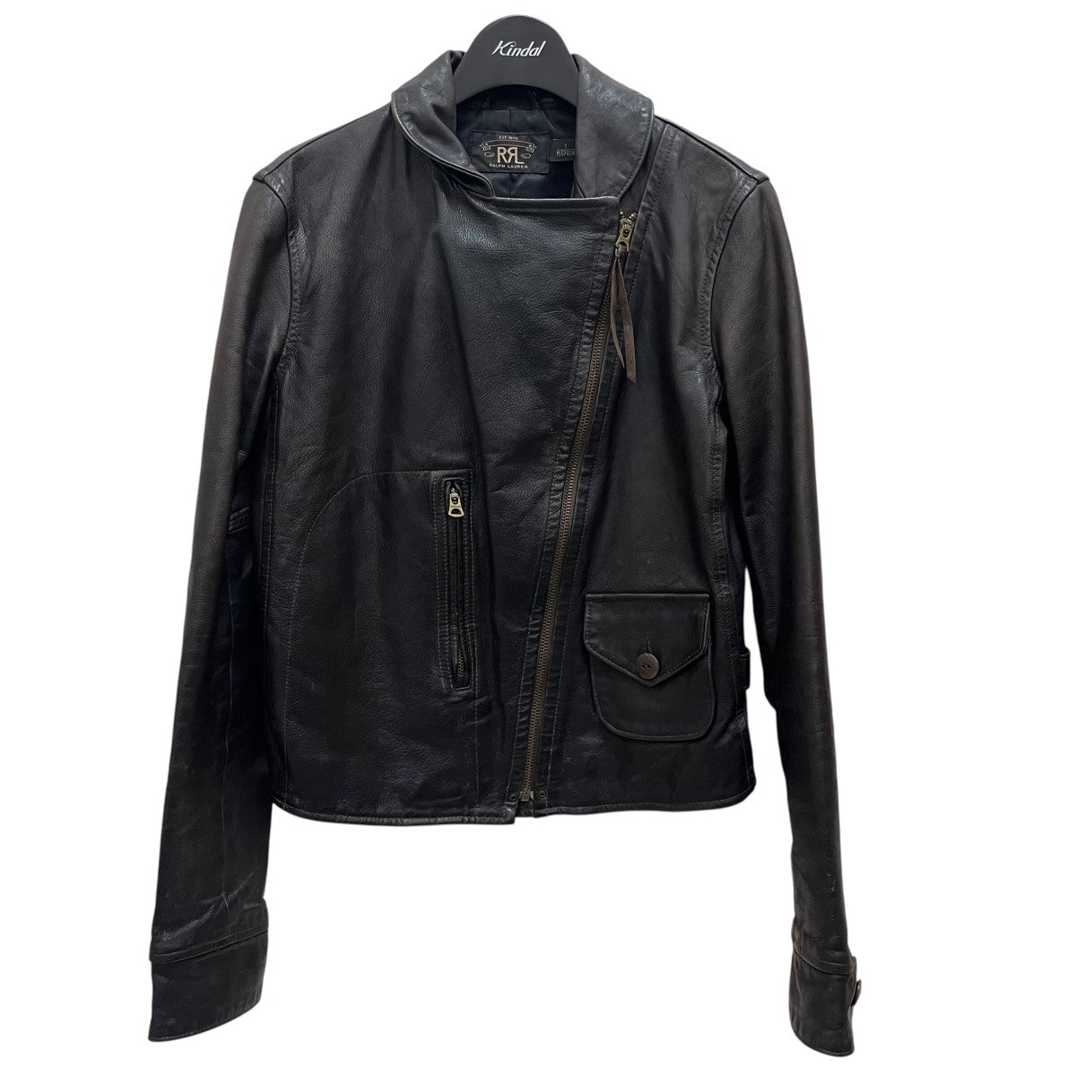 RRL(ダブルアールエル) レザージャケット ダークブラウン サイズ