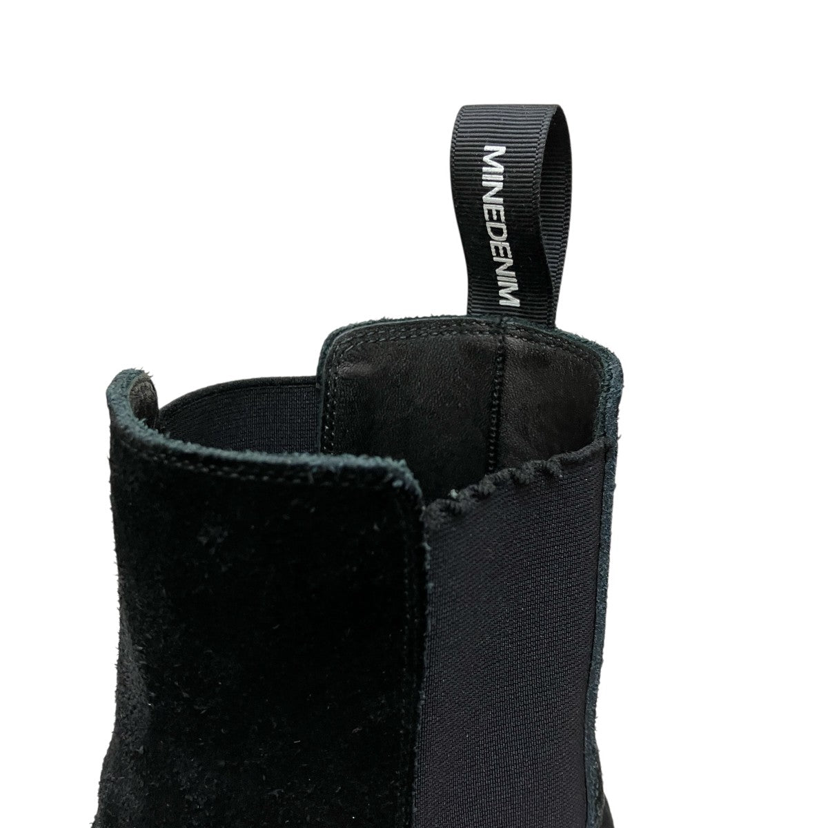 MINEDENIM(マインデニム) Suede Leather Side Gore Bootsサイドゴア