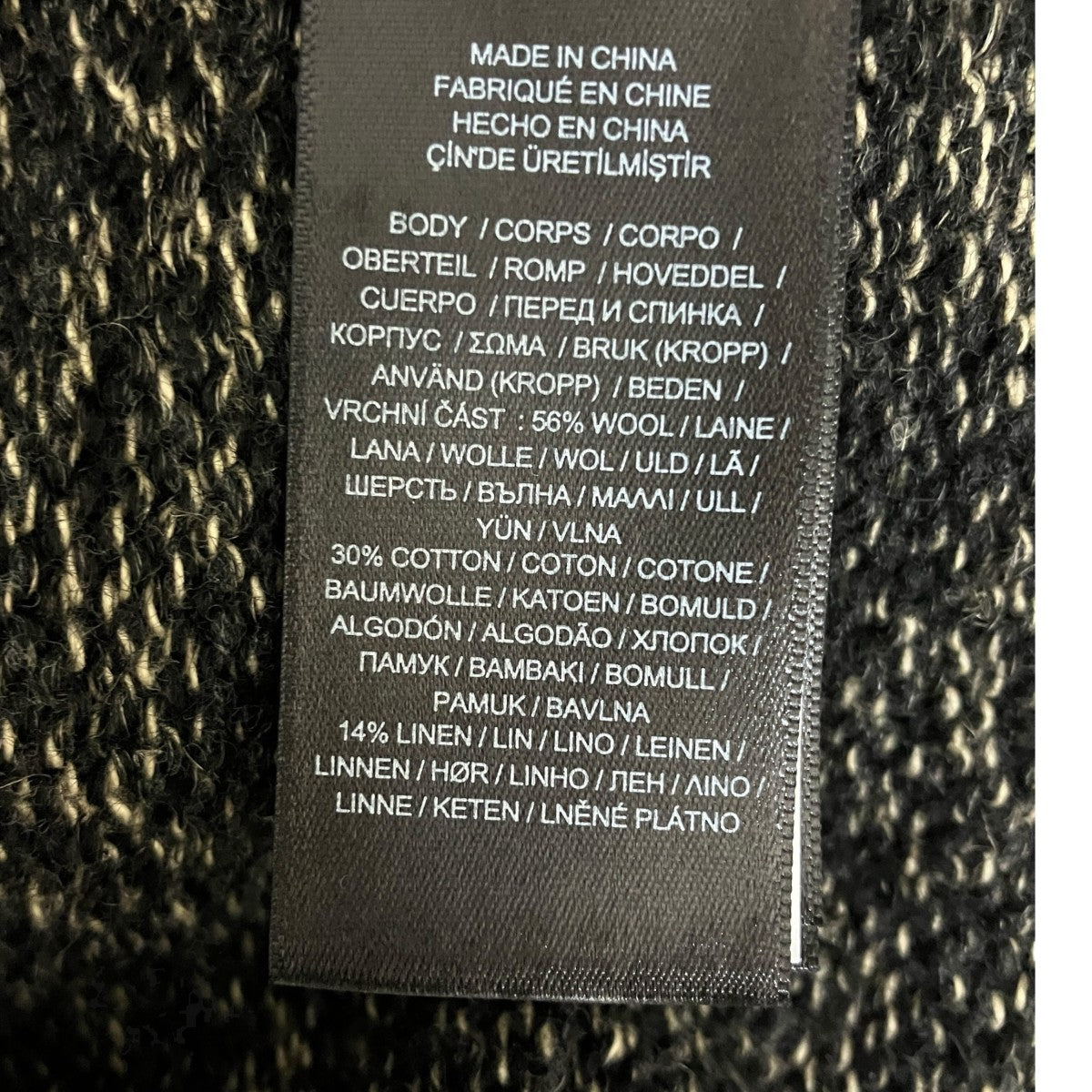 RRL(ダブルアールエル) コットンリネン混タートルネックニット