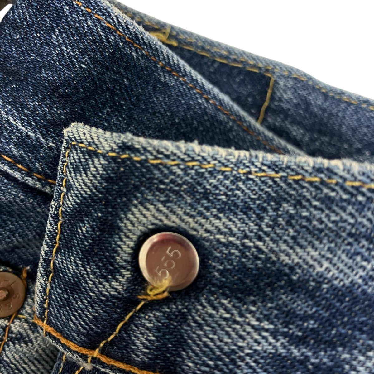 【新品未使用】　TSY デニム　インディゴ　Ｌサイズ TSY ORIGINAL WIDE STRAIGHT DENIM【BLACK TAG】 //
