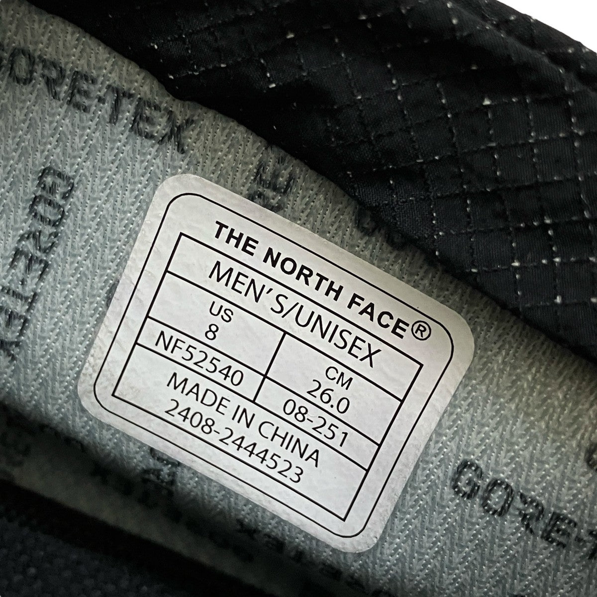 THE NORTH FACE TNF Rain Low GORE-TEXブーツNF52540 古着・中古-7枚目のアイテム画像