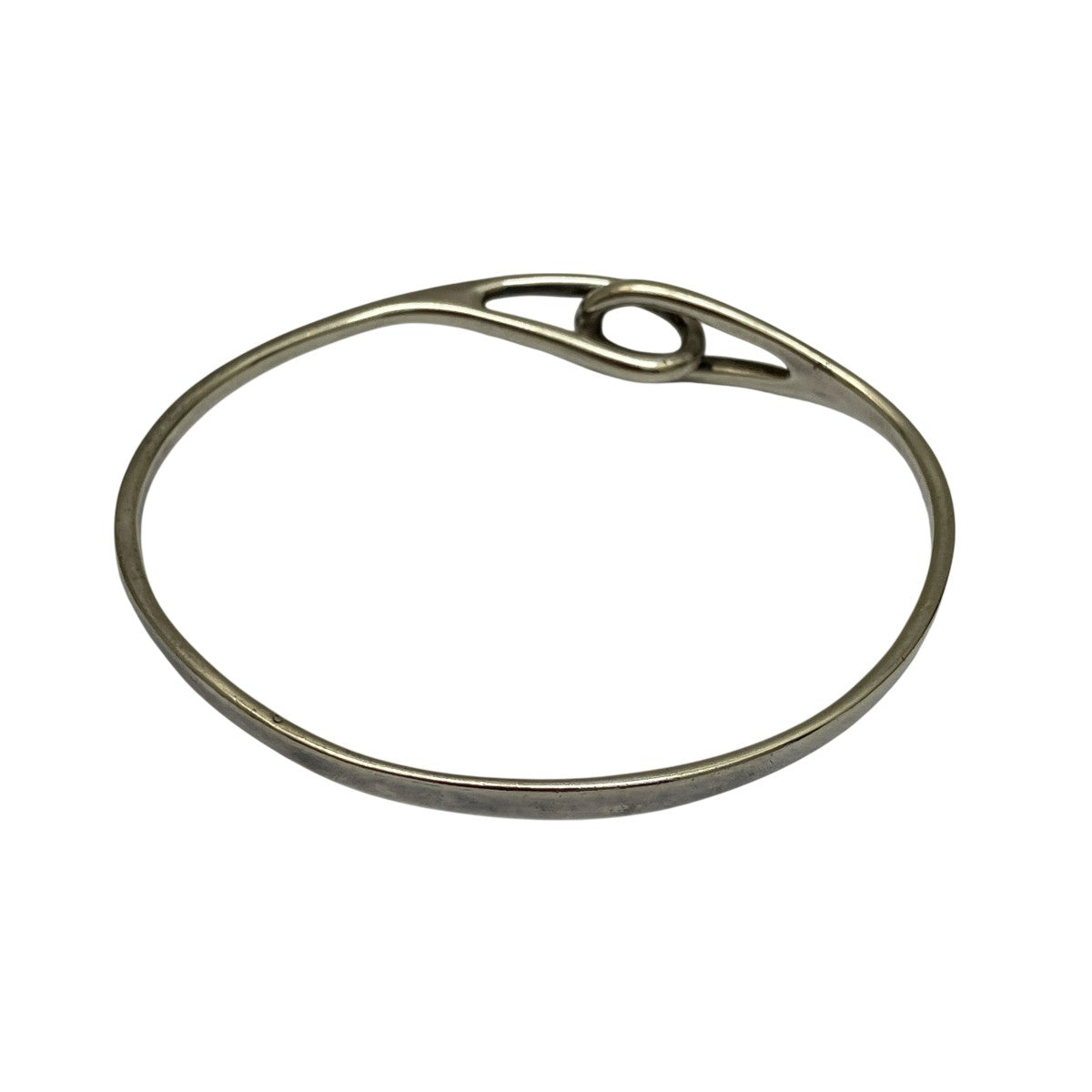 Tiffany ＆ Co．(ティファニー) ダブルループバングル シルバー