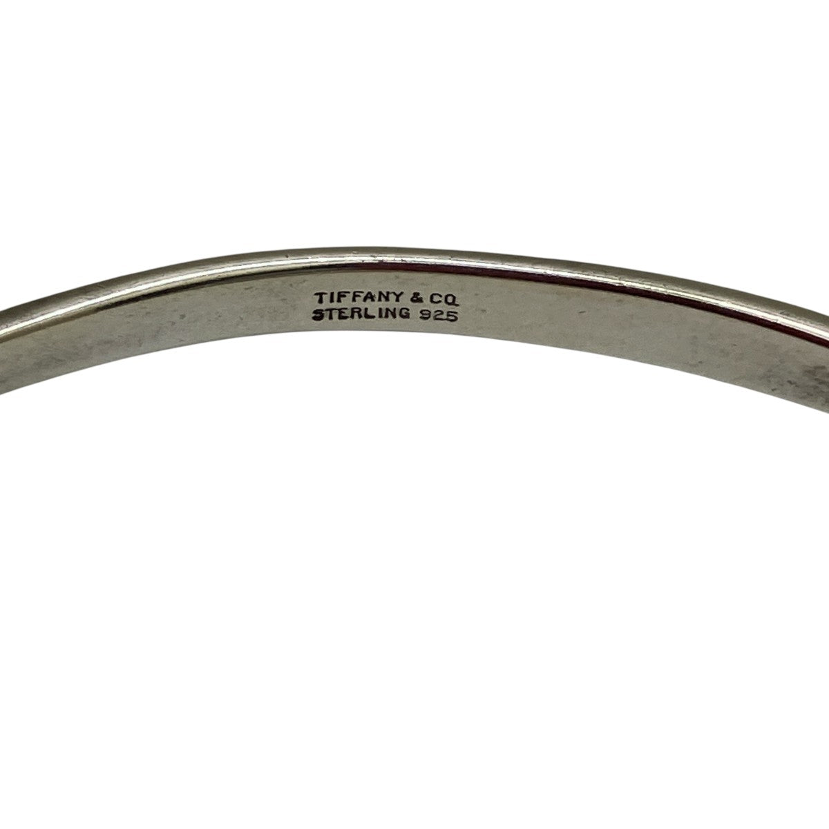 Tiffany ＆ Co．(ティファニー) ダブルループバングル シルバー