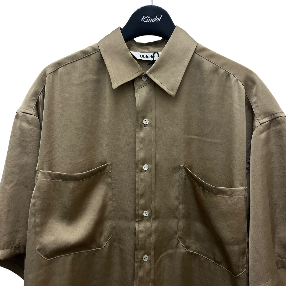 Oblada SATIN SHIRTサテンシャツM2410SH03 古着・中古-3枚目のアイテム画像