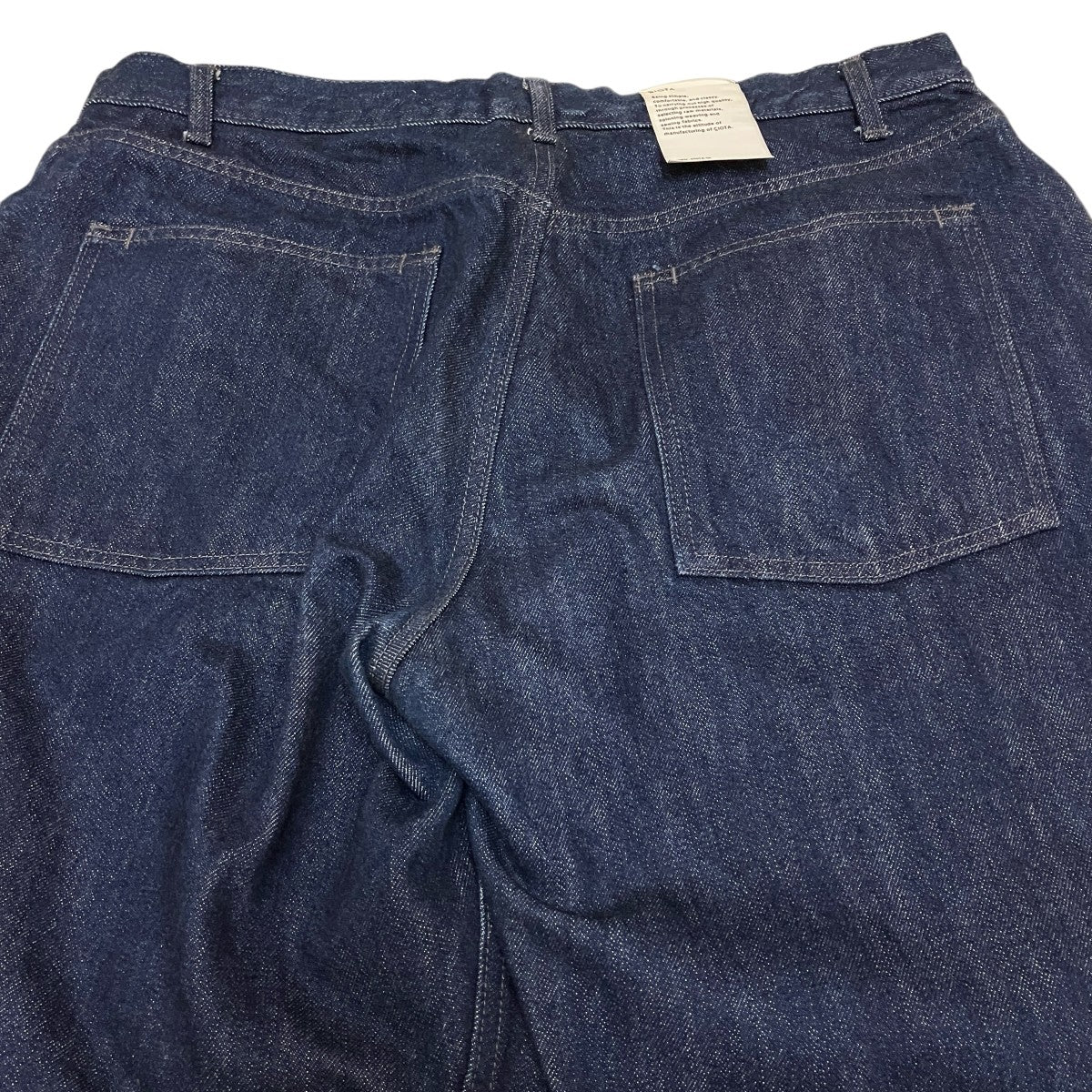 CIOTA(シオタ) Baggy 5 Pocket PantsデニムパンツNPTM-11BG NPTM-11BG