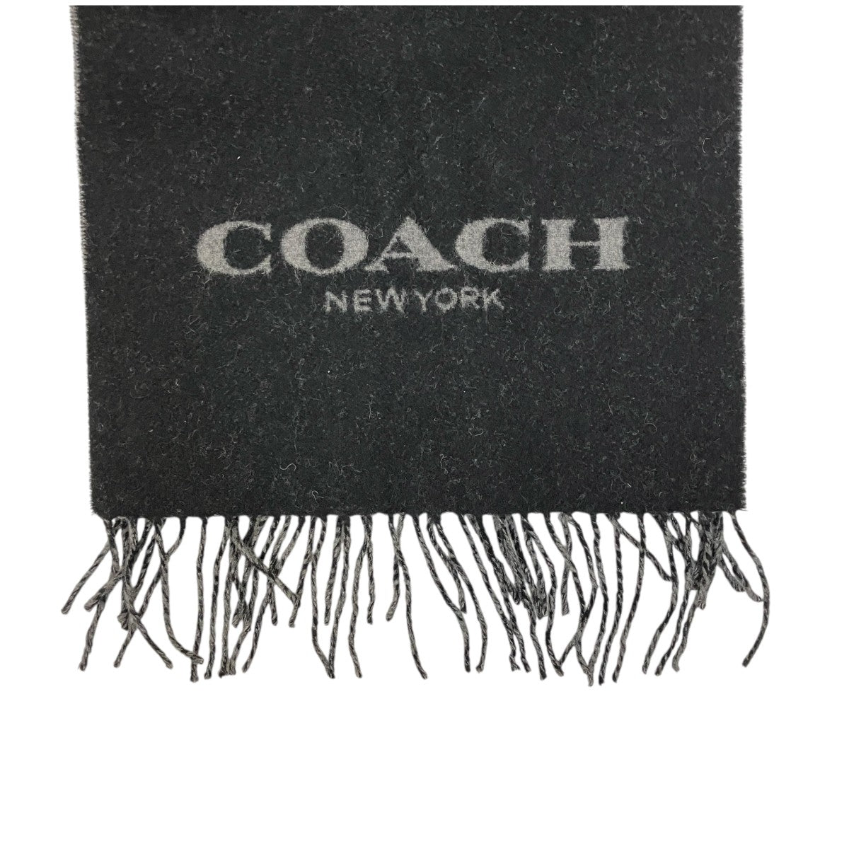 COACH(コーチ) カシミヤ混マフラー76053 76053 ブラック｜【公式