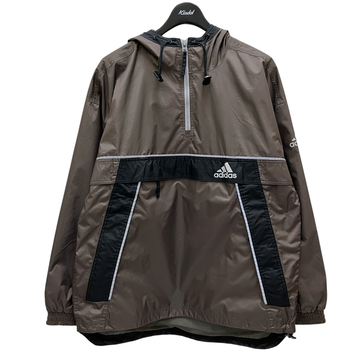 adidas(アディダス) 90's Vintageアノラックパーカー カーキ サイズ M