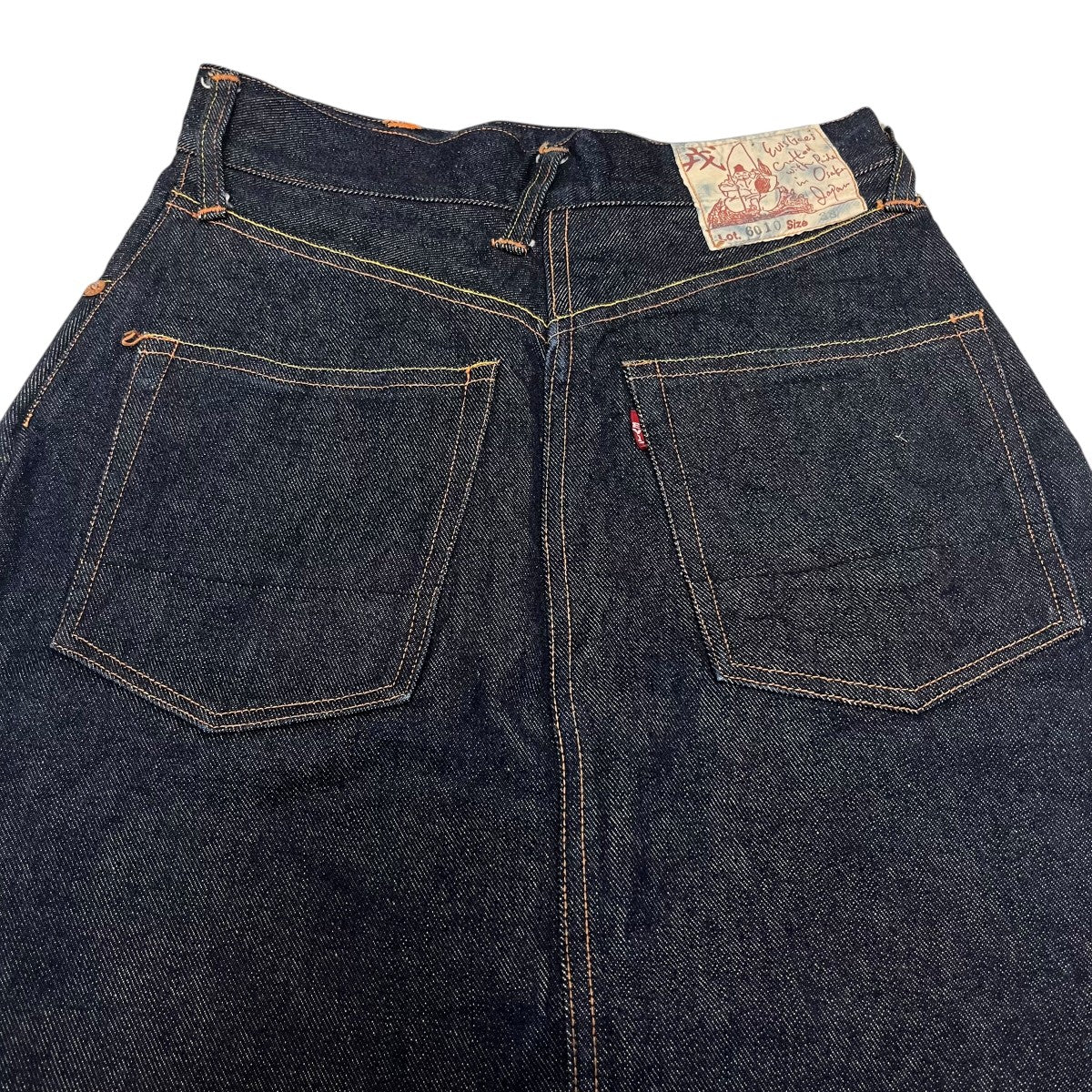 Blue Velvet×EVISU デニムスカート6010 古着・中古-4枚目のアイテム画像
