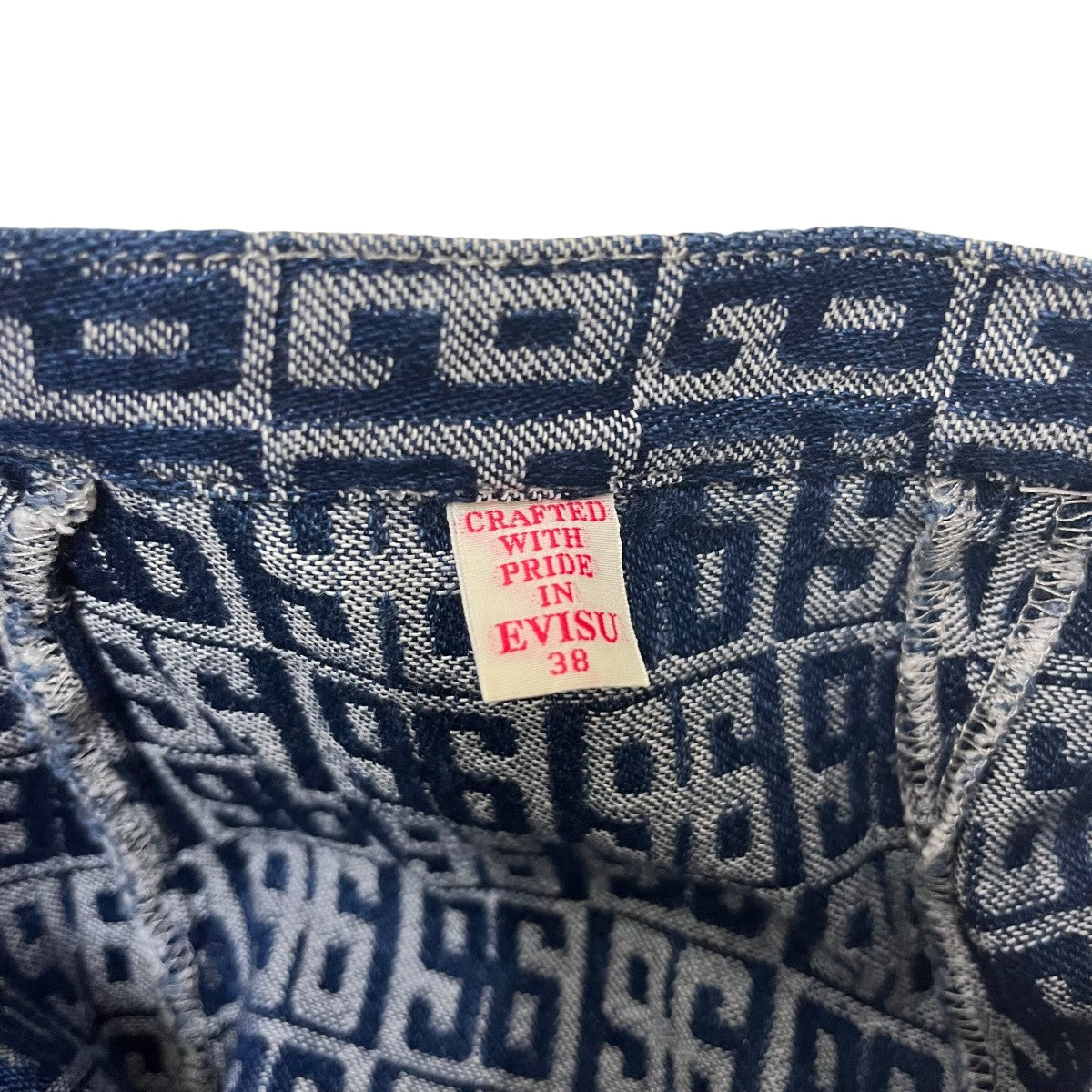 EVISU DONNA(エヴィスドンナ) デニムスカート インディゴ サイズ 38