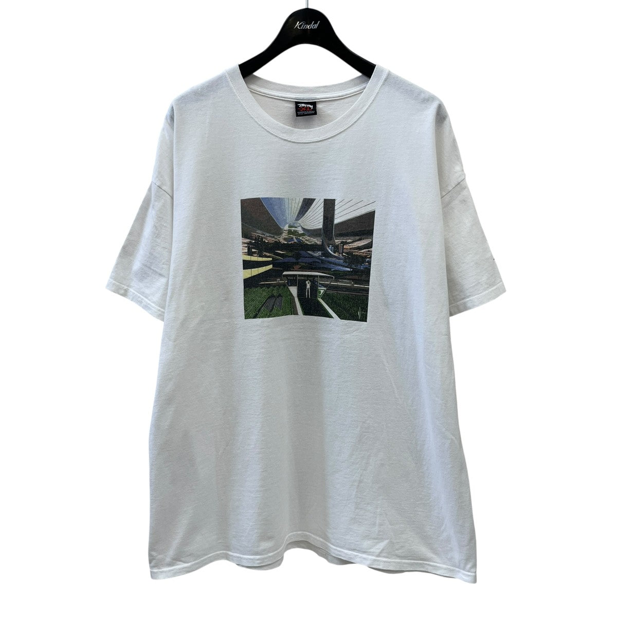 stussy NINJA TUNE TEETシャツ 古着・中古-1枚目のアイテム画像