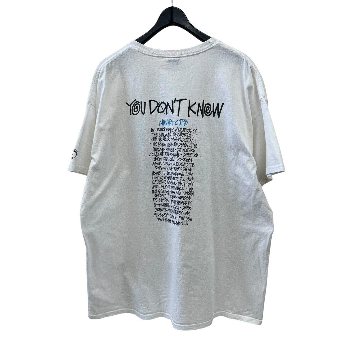 stussy NINJA TUNE TEETシャツ 古着・中古-2枚目のアイテム画像