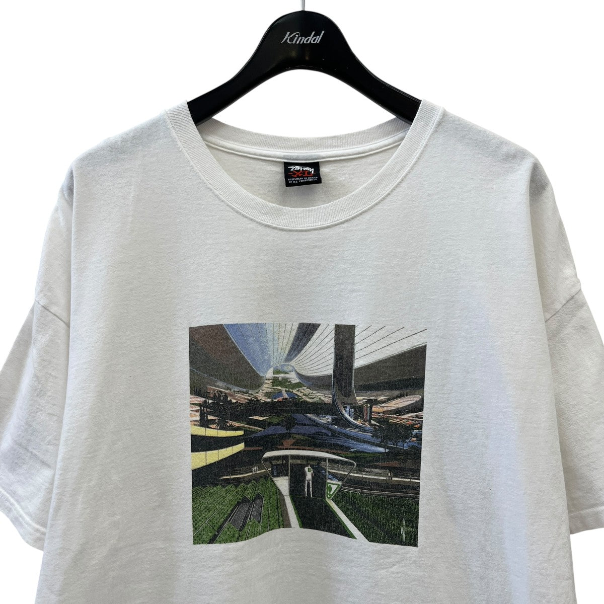 stussy NINJA TUNE TEETシャツ 古着・中古-3枚目のアイテム画像