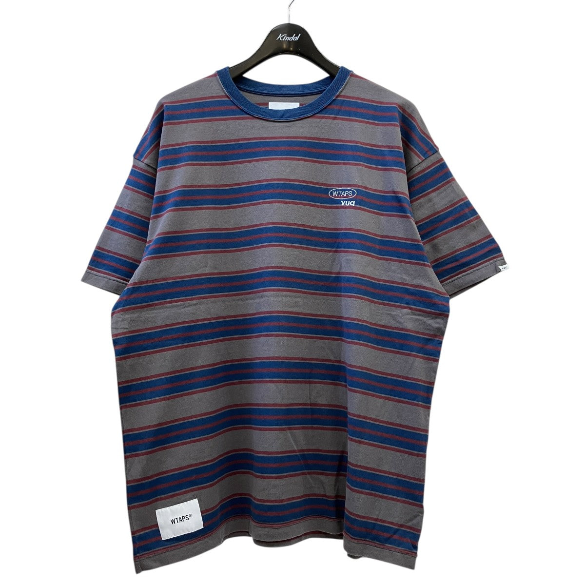 WTAPS ボーダーTシャツ232ATDT-CSM08 古着・中古-1枚目のアイテム画像