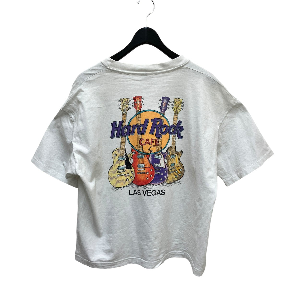 Hard Rock cafe 00S VintageLAS VEGAS ギター半袖Tシャツ 古着・中古-3枚目のアイテム画像