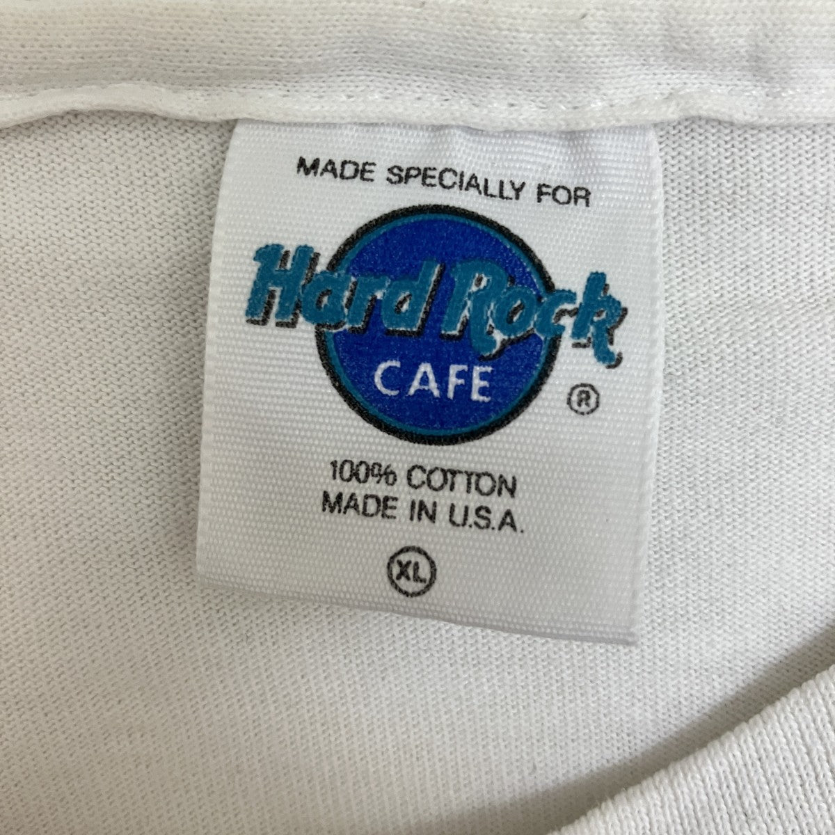 Hard Rock cafe 00S VintageLAS VEGAS ギター半袖Tシャツ 古着・中古-5枚目のアイテム画像