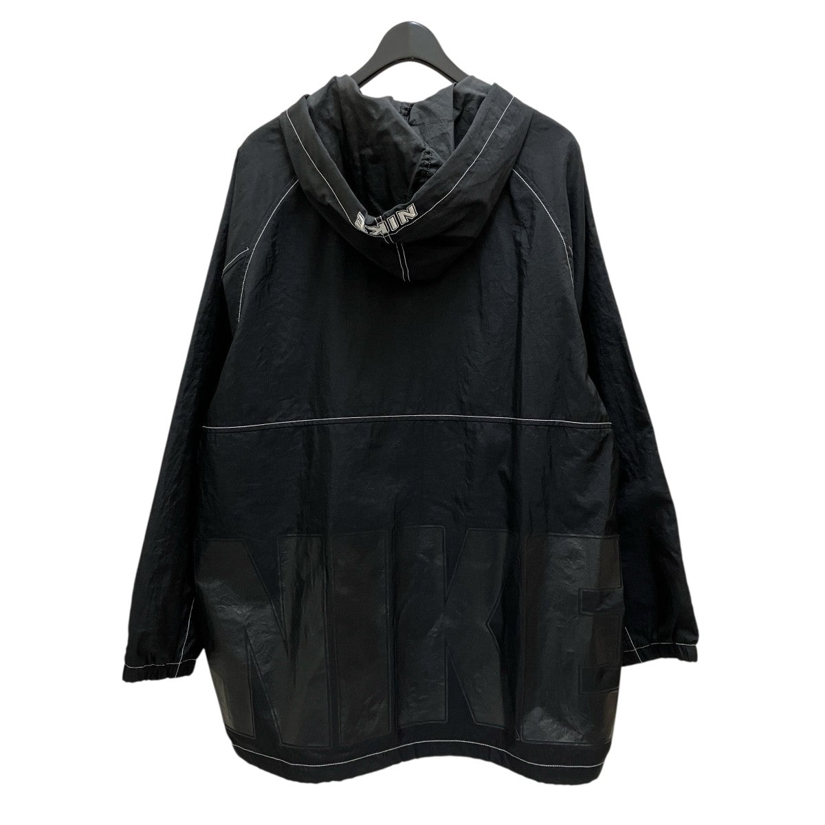 NIKE(ナイキ) 90S vintageナイロンジップパーカー ブラック サイズ L