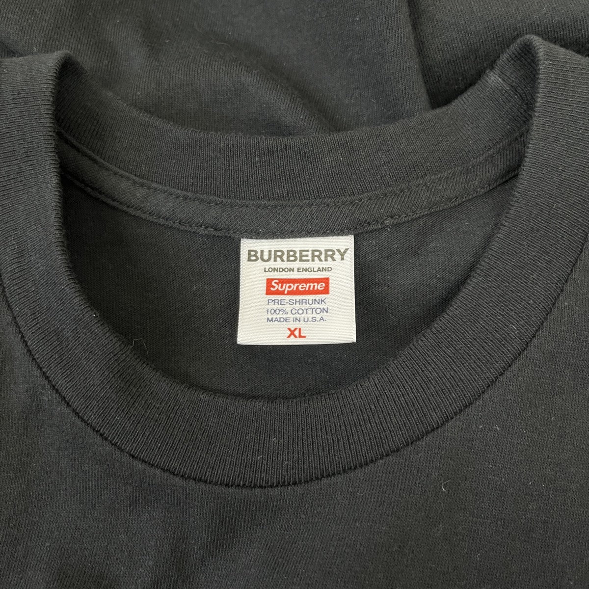 Supreme×BURBERRY 半袖Tシャツ 古着・中古-4枚目のアイテム画像