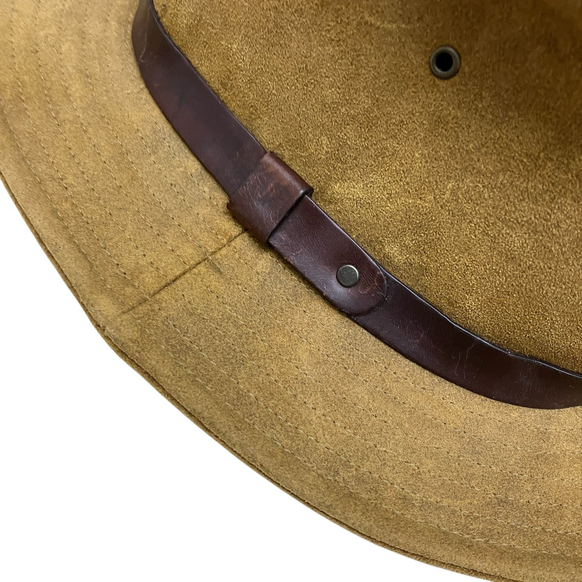 RRL(ダブルアールエル) レザーハット0200011533 0200011533 ブラウン