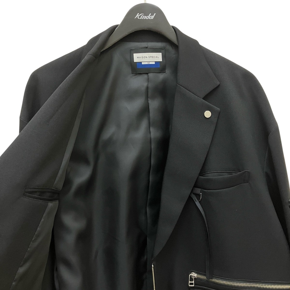 MAISON SPECIAL(メゾンスペシャル) プライムオーバーフロントジップ