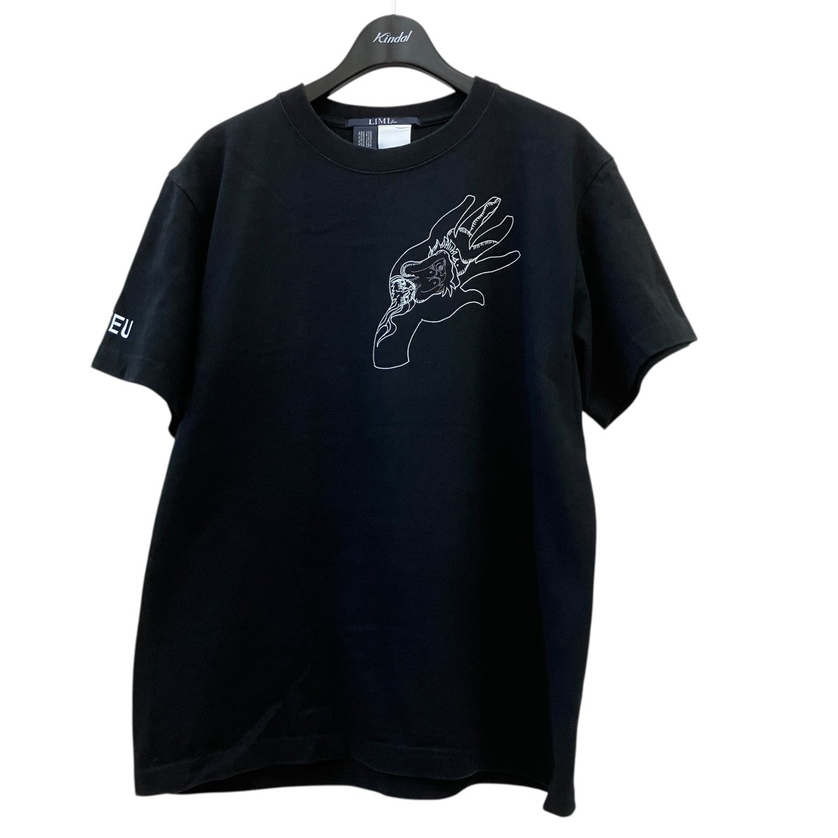 LIMI feu(リミフゥ) 半袖TシャツLZ-T32-057 LZ-T32-057 ブラック