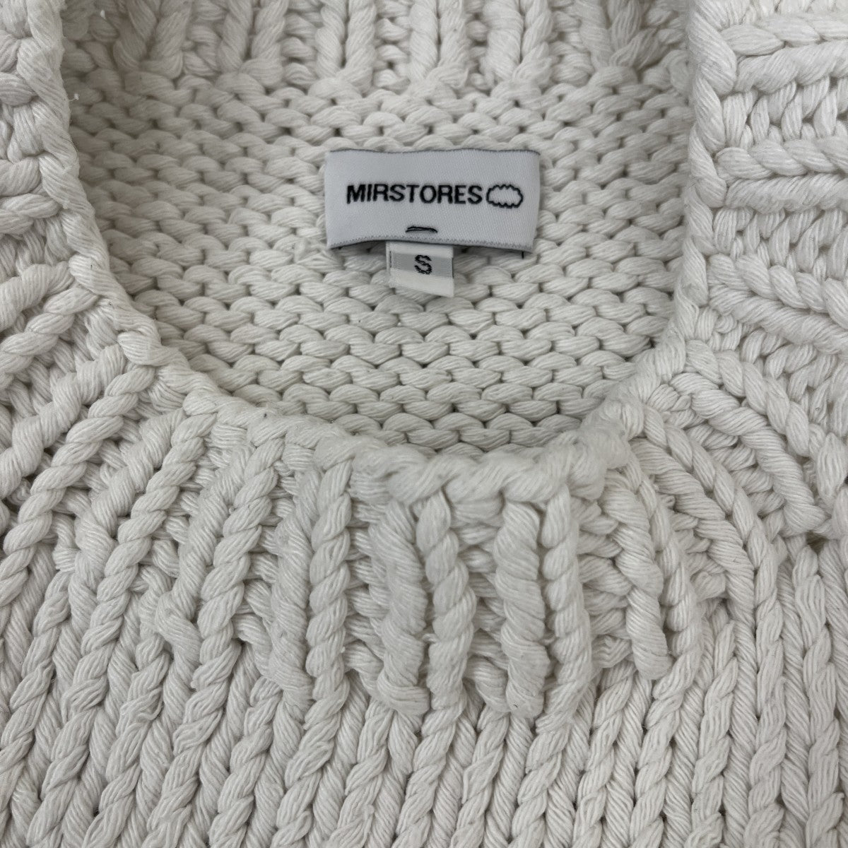 MIRSTORES ノースリーブニット 古着・中古-5枚目のアイテム画像