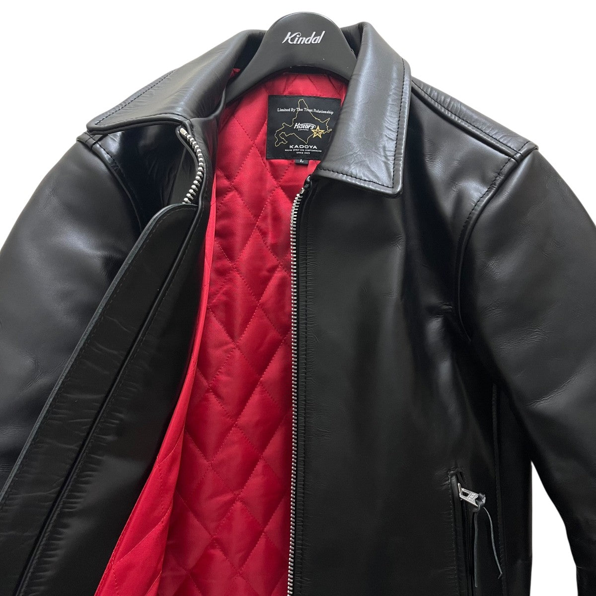 KADOYA(カドヤ) レザーライダースジャケットLXS1224H LXS1224H