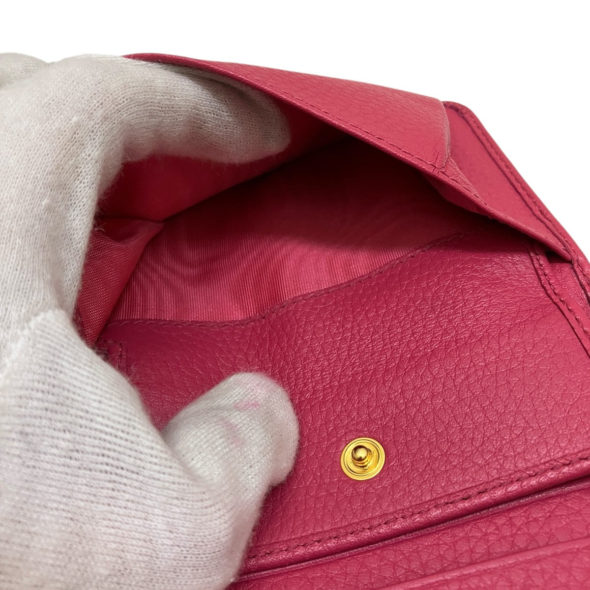 PRADA(プラダ) 3つ折り財布1MH176 1MH176 製造番号なし(RFID対応品