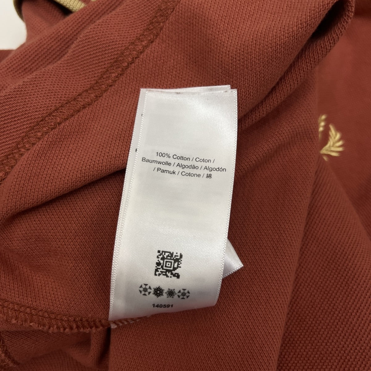 FRED PERRY ポロシャツ 古着・中古-5枚目のアイテム画像