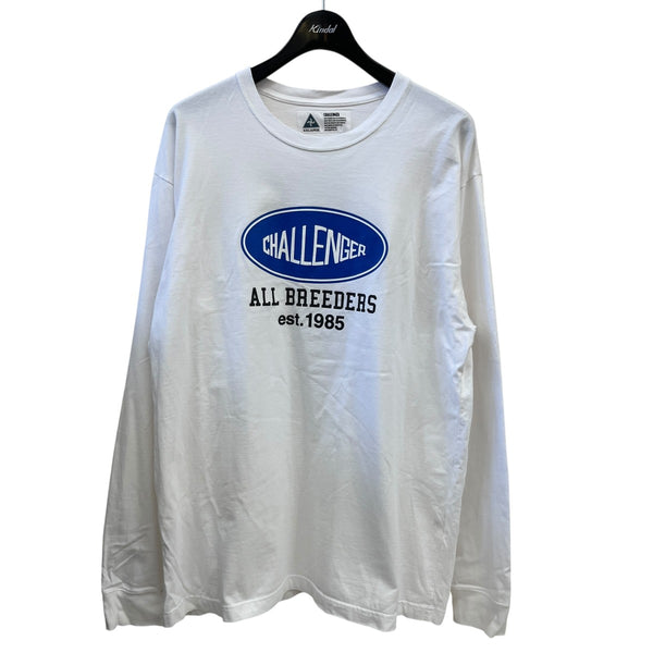 CHALLENGER(チャレンジャー) ロングスリーブTシャツ ホワイト サイズ