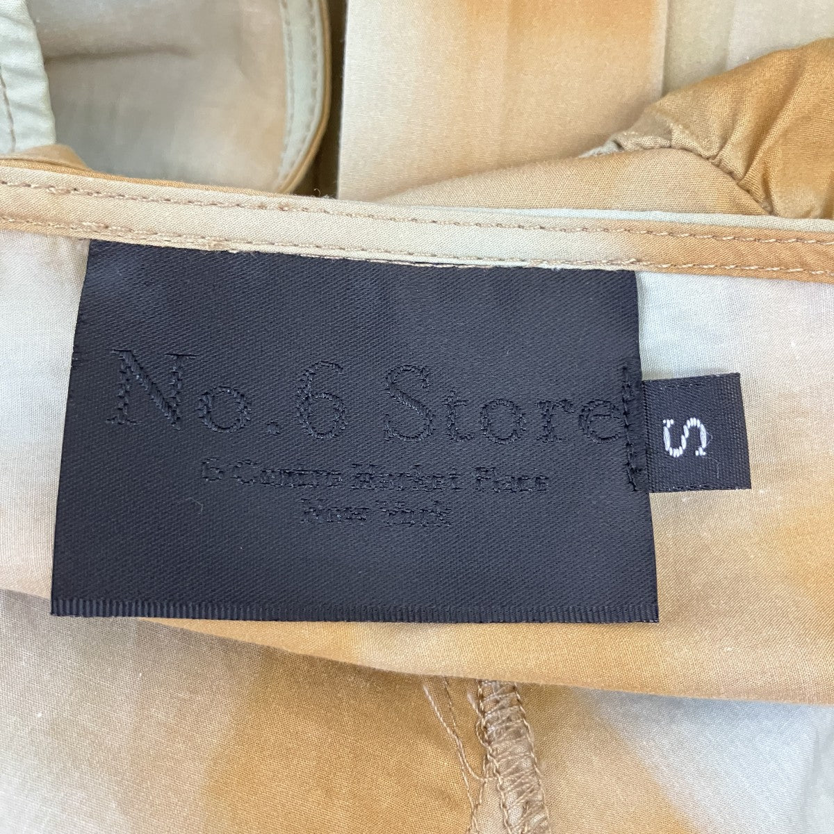 No．6 Store チェックバックリボンワンピース32-06-14-06010 古着・中古-6枚目のアイテム画像