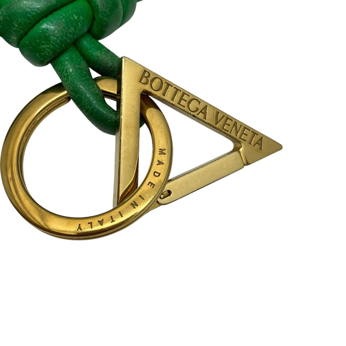 BOTTEGA VENETA(ボッテガヴェネタ) トライアングルキーホルダー