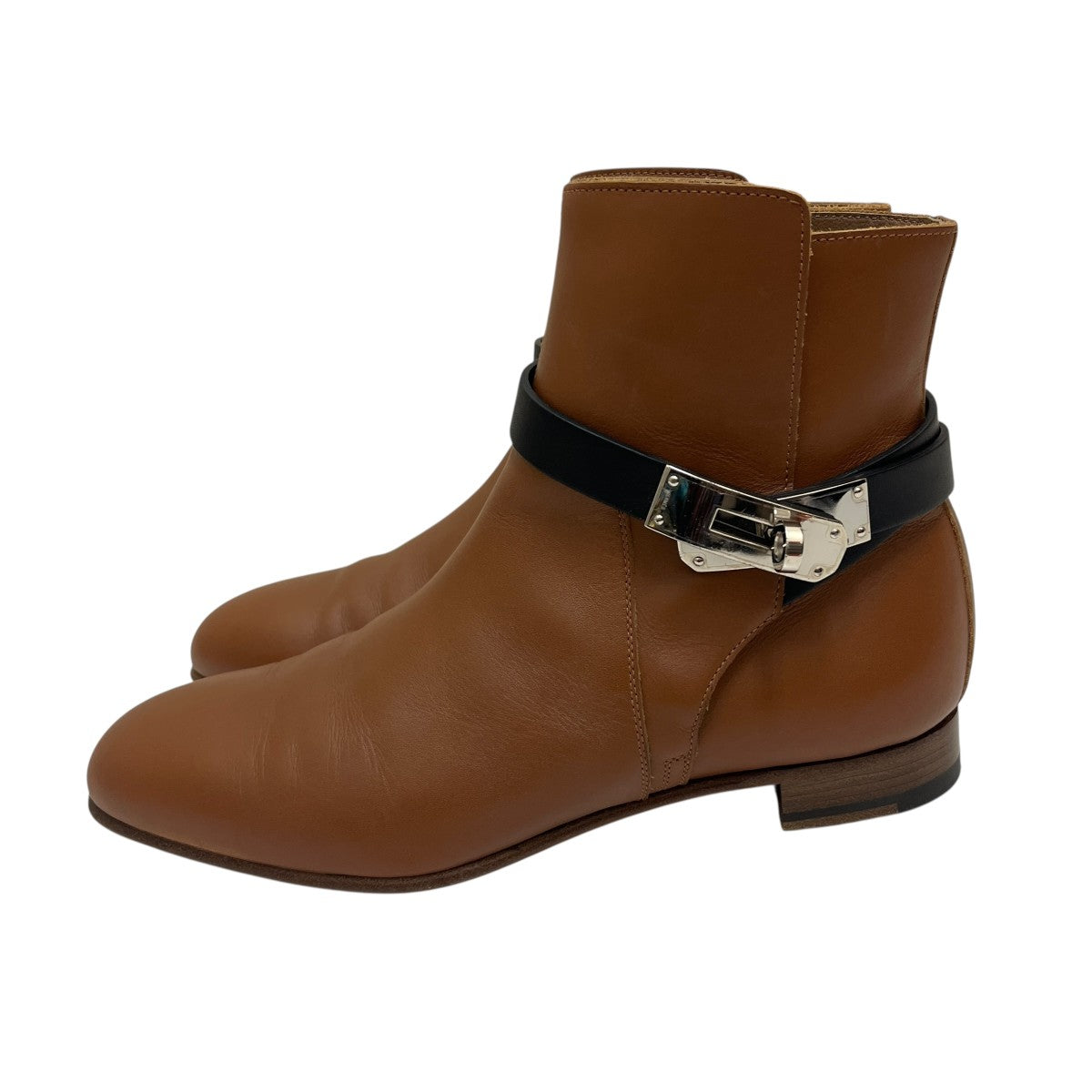 HERMES(エルメス) ケリーショートブーツ ブラウン サイズ 36 1/2
