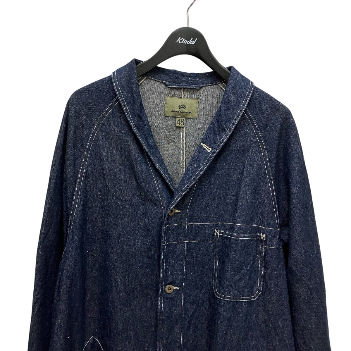 NIGEL CABOURN(ナイジェルケーボン) リネン混デニムコート8042-00