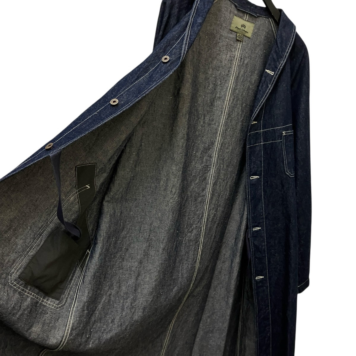 NIGEL CABOURN(ナイジェルケーボン) リネン混デニムコート8042-00