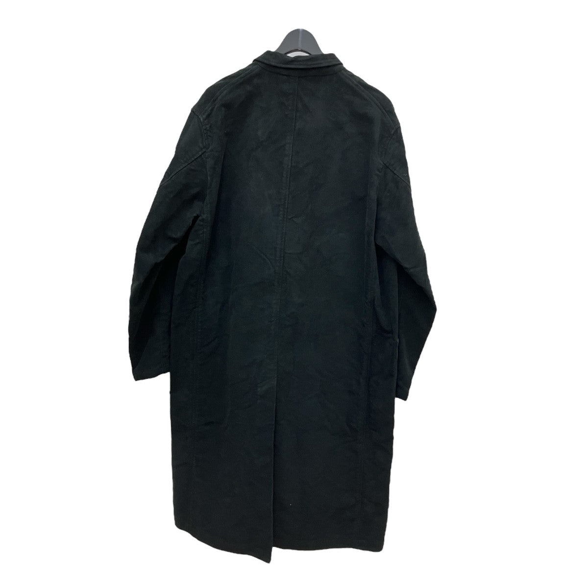 【新品未使用】COMOLI モールスキンワークコート　黒　3 COMOLI(コモリ) モールスキン ワークコートW03-04013 W03-04013