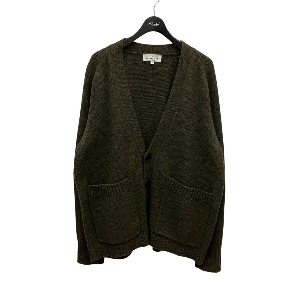ZARA ウールブレンド カーディガン STUDIO NICHOLSON 中古・古着通販】ZARA (ザラ) STUDIO NICHOLSON (スタジオ
